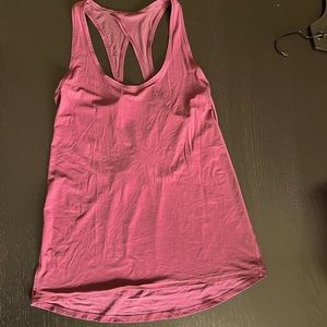 Lululemon tank criss cross mesh back